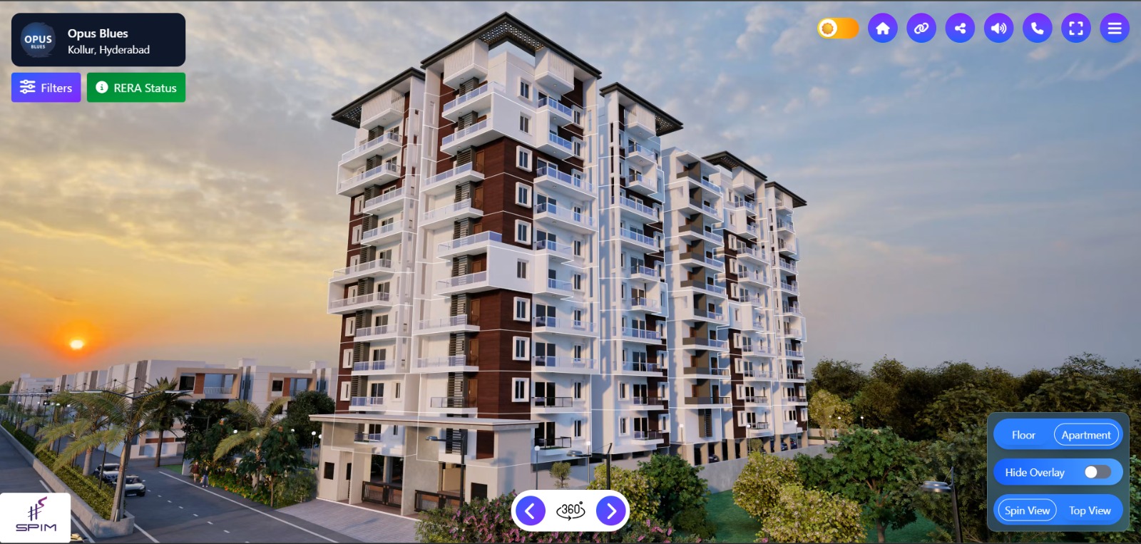 Opus Blue Apartment